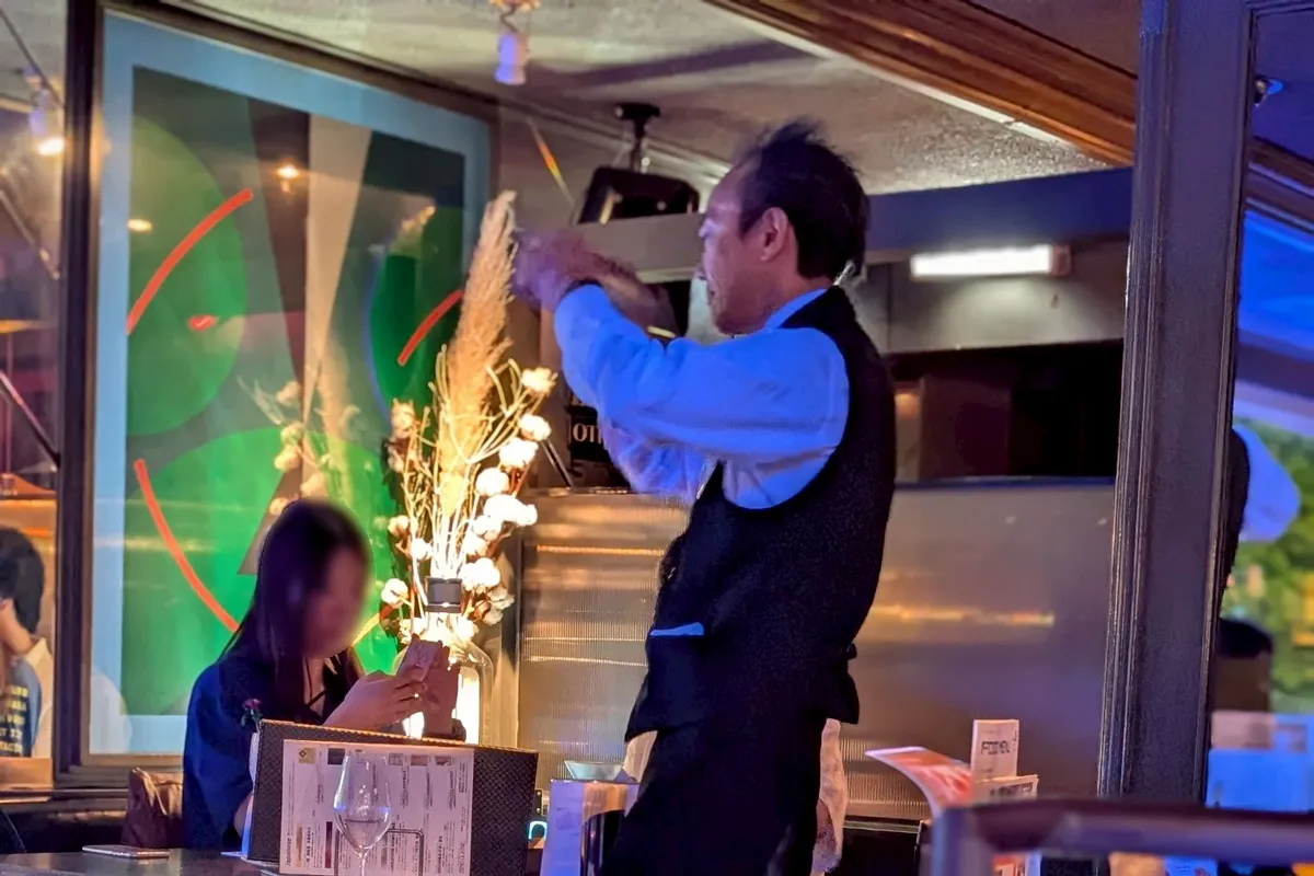 マスターのシェイカースタイル