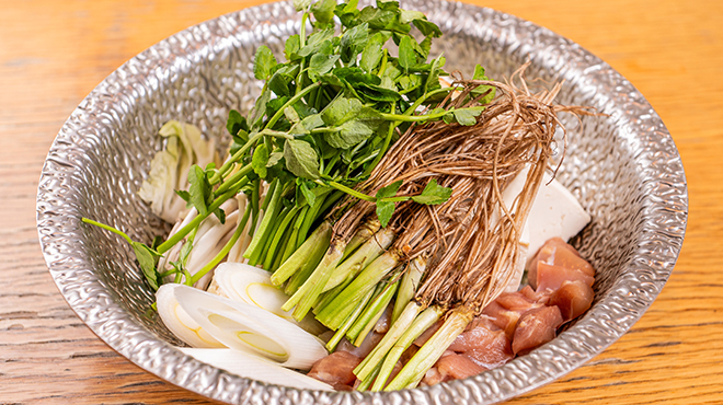 仙台名物セリ鍋