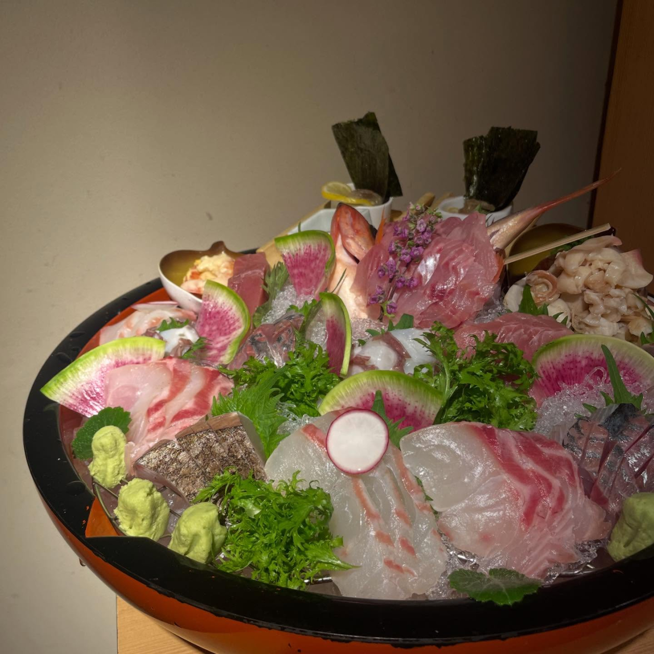 名物「晴れ盛り」地魚入荷